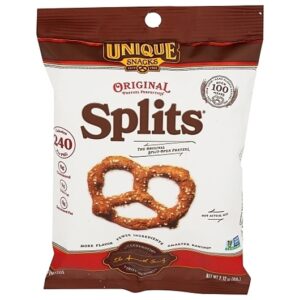 Unique Pretzels Original Splits 2.12oz 10ct